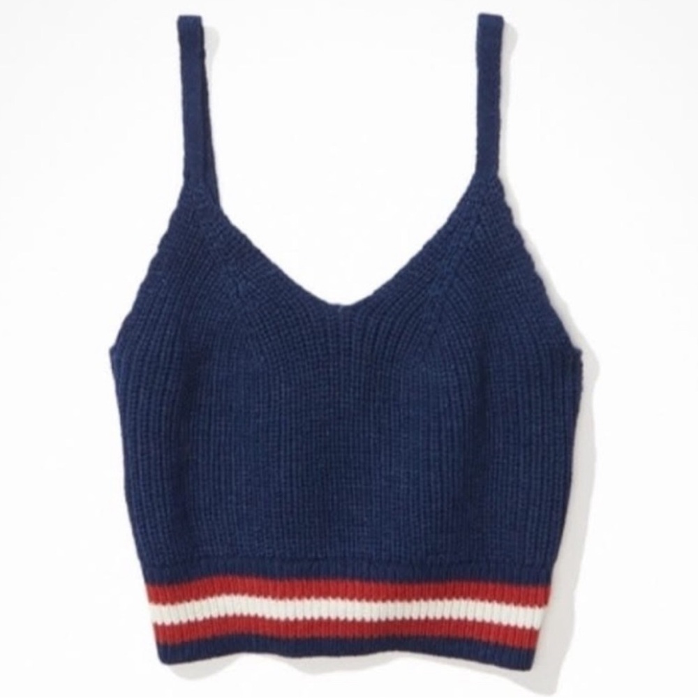 AE - Knit Crop Tank - Picture 1 of 5
